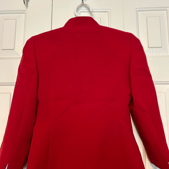 Brand New with tag Tahari 3pc red Tahari jacket with top and dress - Picture 3 of 8